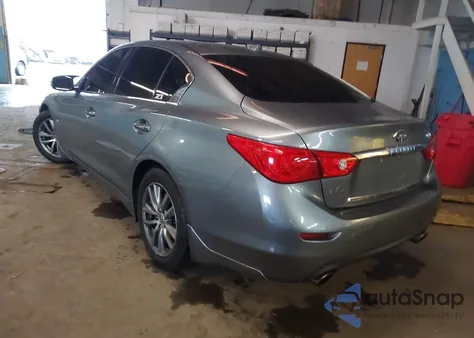 2017 Infiniti Q50 3.0T Premium z USA, uszkodzony, nr VIN JN1EV7AR2HM832864